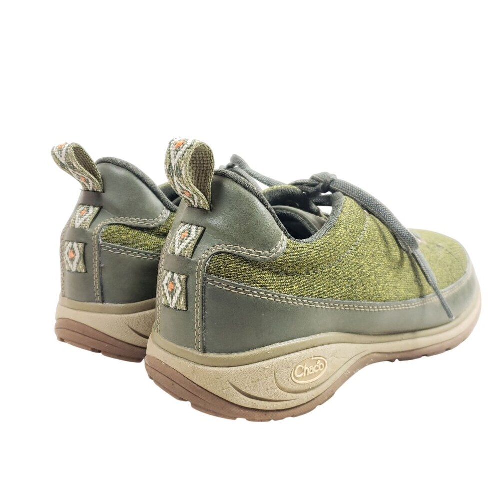 Chaco Womens Size 9.5 Kanarra 2.0 Green Lace-Up Casual Shoes - Picture 3 of 9